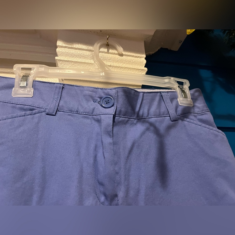 Kim by Kim Rogers Sz 6 Periwinkle Blue Capri Pants - Picture 5 of 6